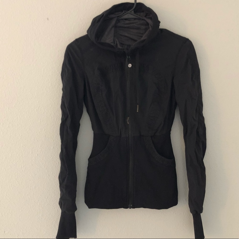 Lululemon Reversible dance studio jacket Zip up